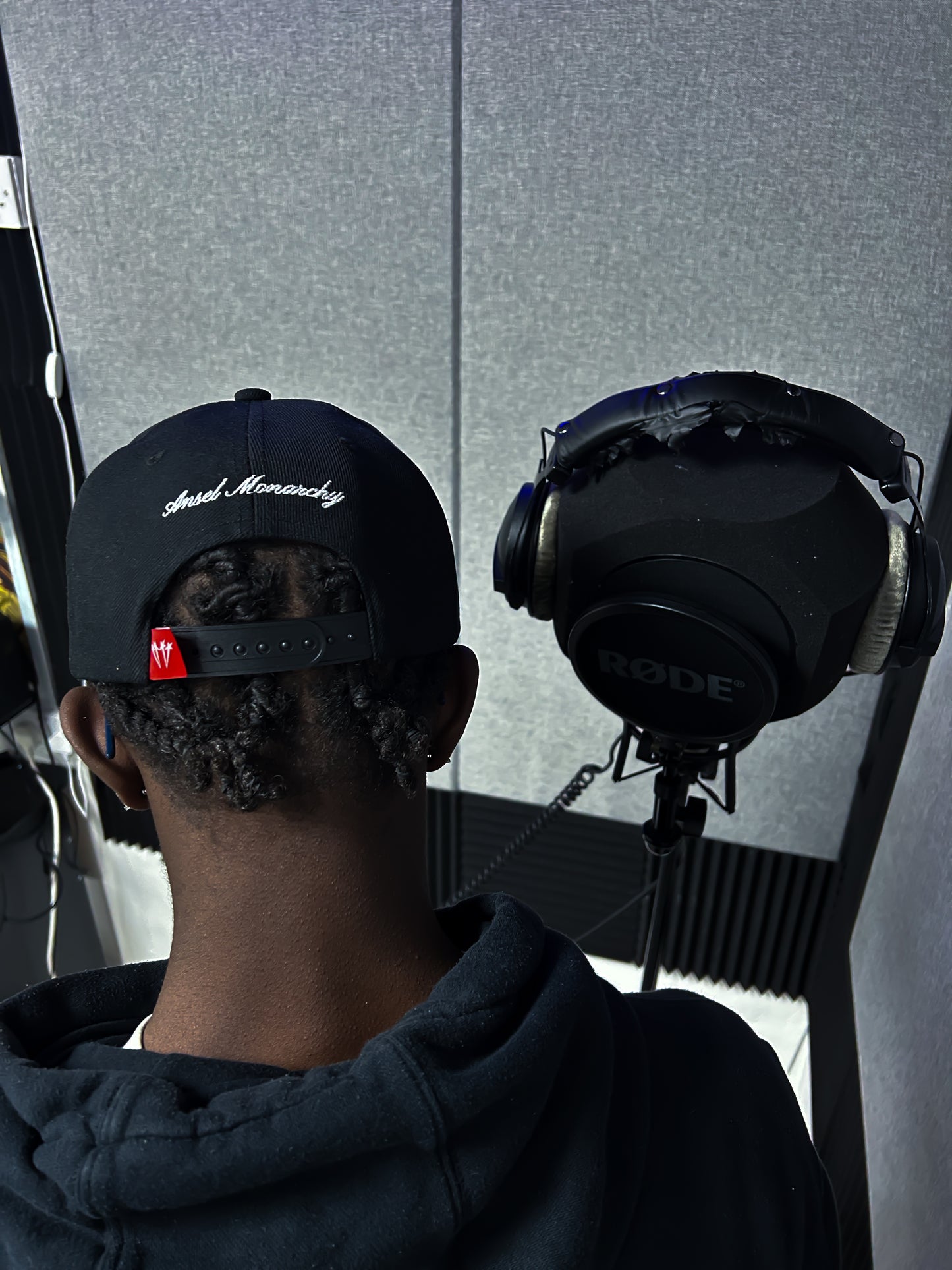 ANSEL EMBLEM OG SNAPBACK HAT (BLACK)