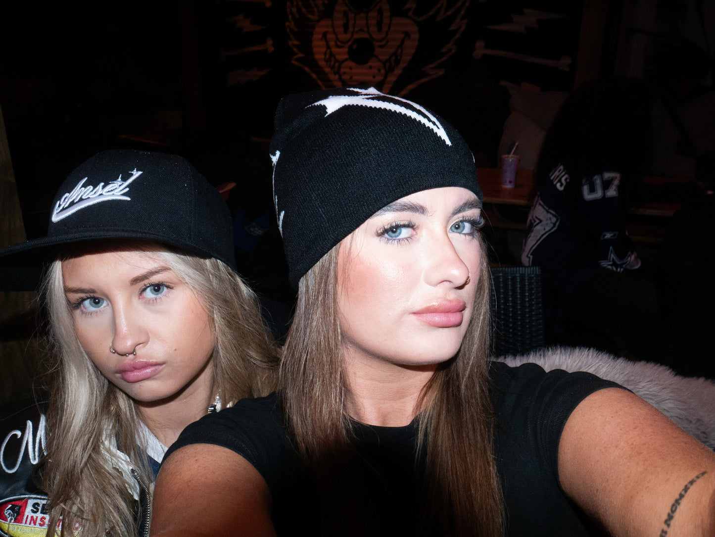 ANSEL EMBLEM OG SNAPBACK HAT (BLACK)