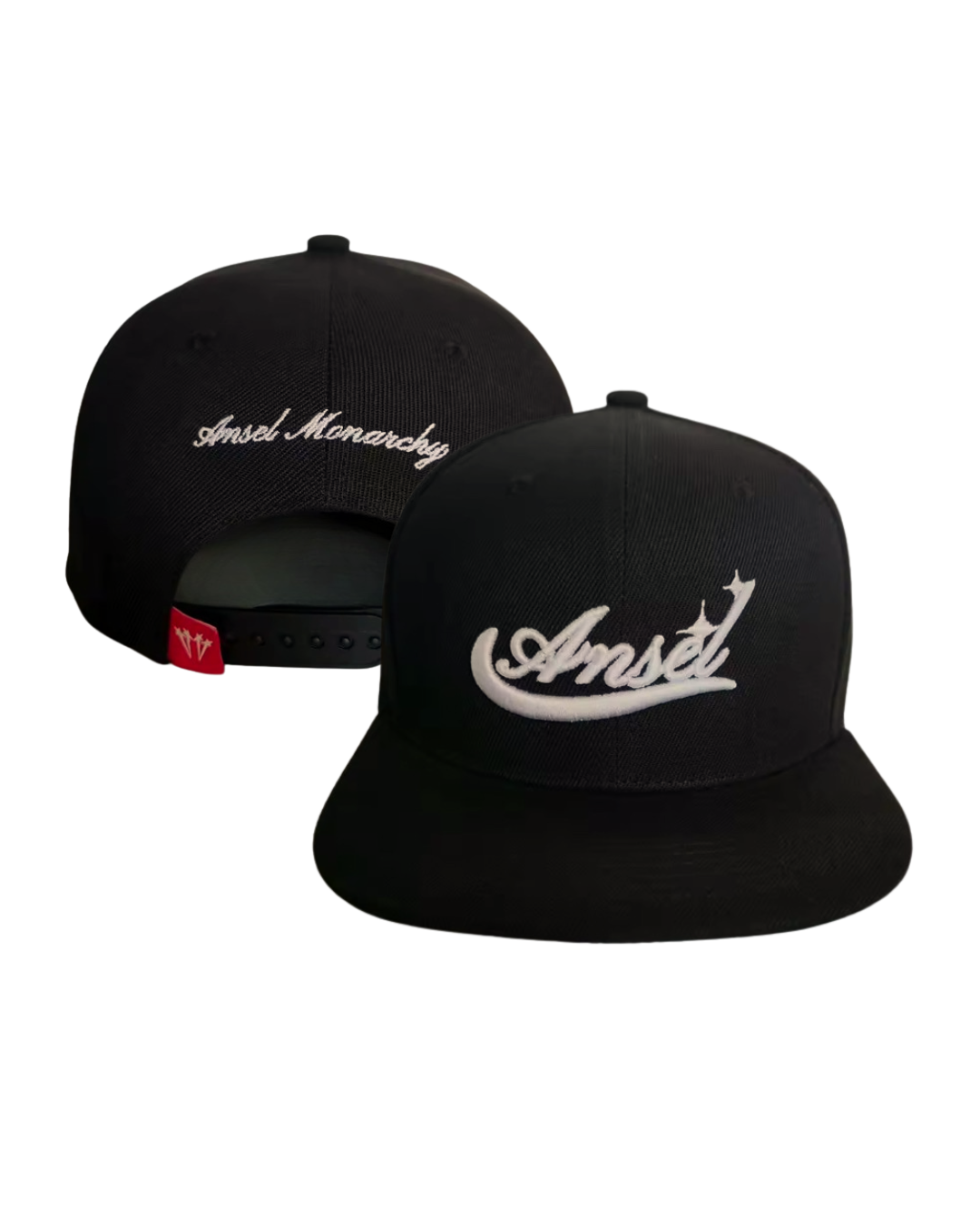 ANSEL EMBLEM OG SNAPBACK HAT (BLACK)